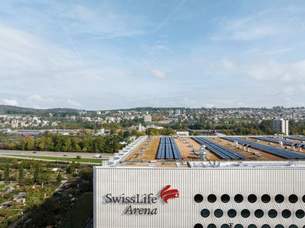 Solaranlage Swiss Life Arena