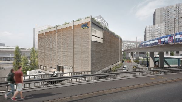 Central warehouse, ewz Herdern site