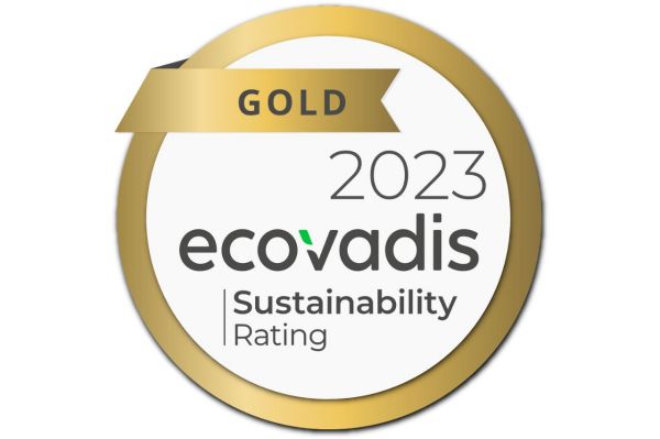EcoVadis 2023 gold