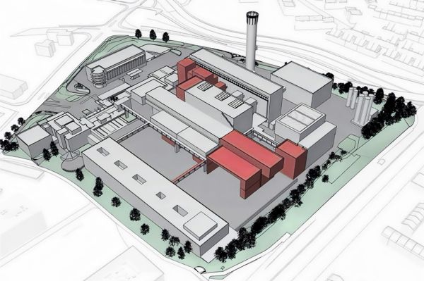 Extension de la KVA Hagenholz avec une troisième ligne de combustion (visualisation ville de Zurich)